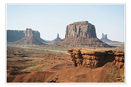 Poster Amerikanischer Westen - Monument Valley