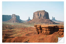 Sticker mural Ouest américain - Monument Valley