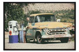 Gerahmter Kunstdruck Amerikanischer Westen - Chevy