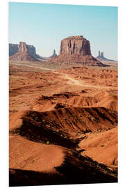 Hartschaumbild Amerikanischer Westen - Monument Valley Tribal Park I.