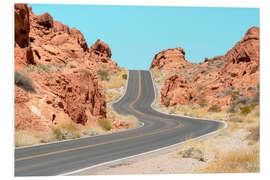 Foam board print American West - Valley of Fire