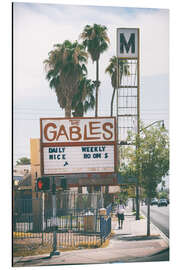 Aluminium print American West - The Gables