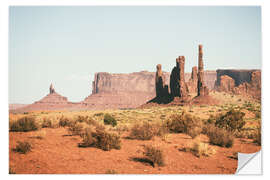 Naklejka na ścianę American West - Monument Valley Tribal Park III