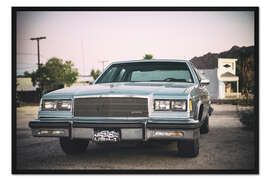 Gerahmter Kunstdruck Amerikanischer Westen - US Buick
