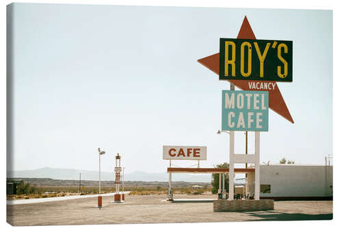 Canvas print American West - Roy's Motel