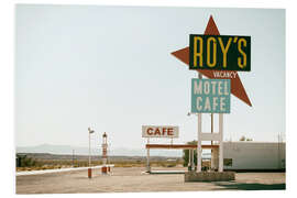 Quadro em PVC American West - Roy's Motel