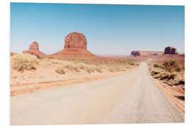 PVC print American West - Arizona Desert Road