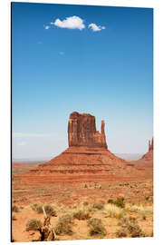 Quadro em alumínio Oeste americano - Impressionante Monument Valley