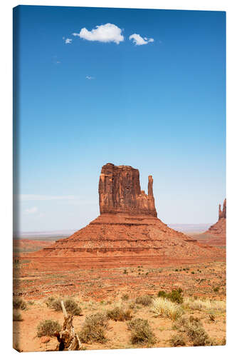 Lienzo Oeste americano: impresionante Monument Valley