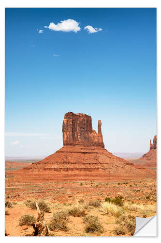 Vinilo para la pared Oeste americano: impresionante Monument Valley