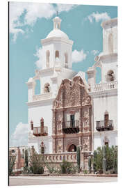 Aluminium print American West - White Church