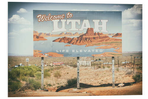 PVC print American West - Utah