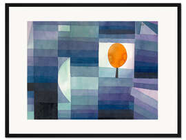 Gerahmter Kunstdruck Der Bote des Herbstes