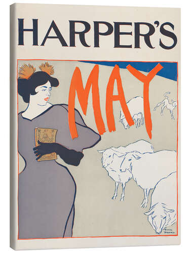 Canvas print Harper's May