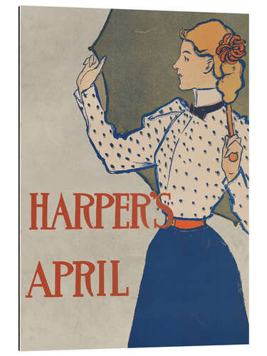 Stampa su plexi-alluminio Harper's April