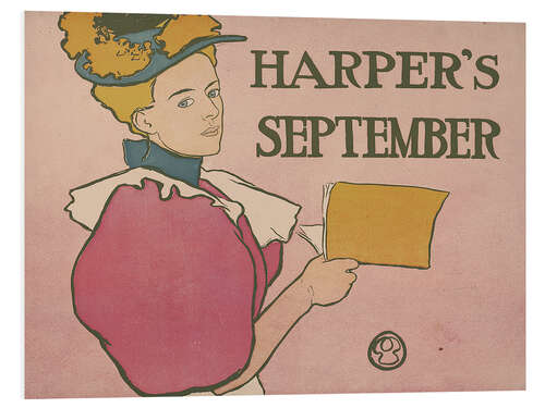 PVC print Harper's September