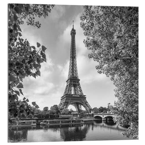 Gallery Print Eiffelturm, monochrom