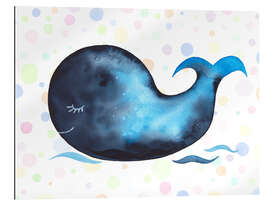 Gallery print Sleeping Baby Whale