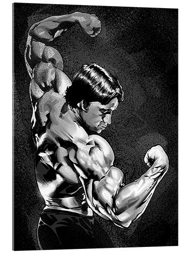 Akrylglastavla Arnold Mr. Olympia