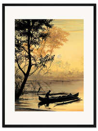 Gerahmter Kunstdruck Am Fluss