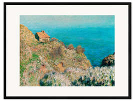 Framed art print The fisherman's house, Varengeville