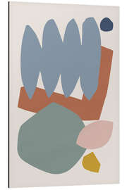 Magnettafel Collage Pastel II