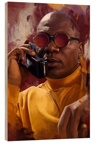 Holzbild Marsellus Wallace, Pulp Fiction