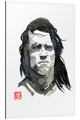 Aluminium print Conan