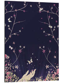 Magnettafel Die Nacht ist schön