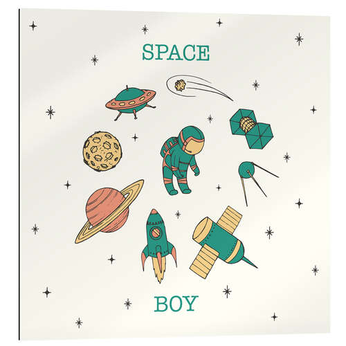 Gallery print Space Boy