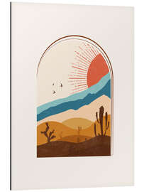 Magnettafel Tag und Nacht Landschaft I