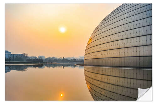 Selvklebende plakat National Center for the Performing Arts in Beijing