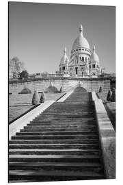 Alubild Basilika Sacré Coeur in Montmartre, Paris