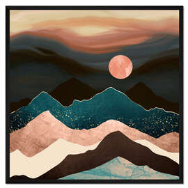 Gerahmter Kunstdruck Dämmerungswind