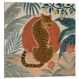 Quadro em plexi-alumínio Big Cat Beauty II