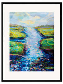 Gerahmter Kunstdruck Sommersonnenwende