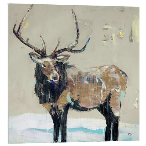 Gallery print Winter elk