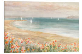 Magnettafel Morgen am Strand