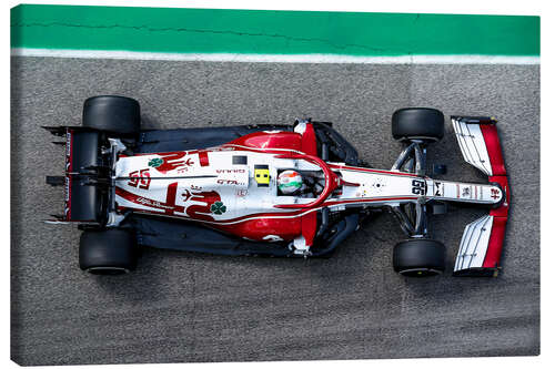 Canvas print Alfa Romeo Racing Formula 1 2021