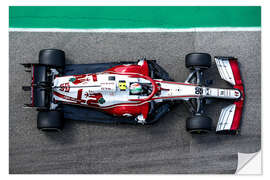 Sticker mural Alfa Romeo Racing Formule 1 2021