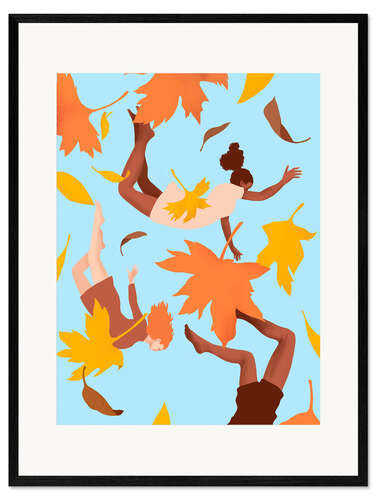 Stampa artistica con cornice Autunno