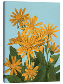 Canvas print Yellow flowers