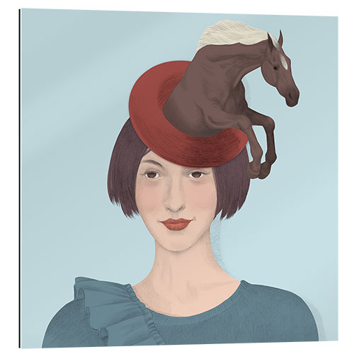 Gallery print Strange hat, horse