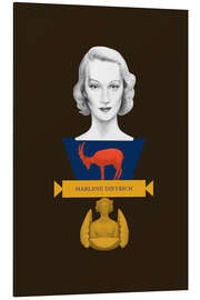 Magnettafel Marlene Dietrich