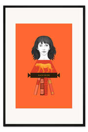 Gerahmter Kunstdruck Kate Bush