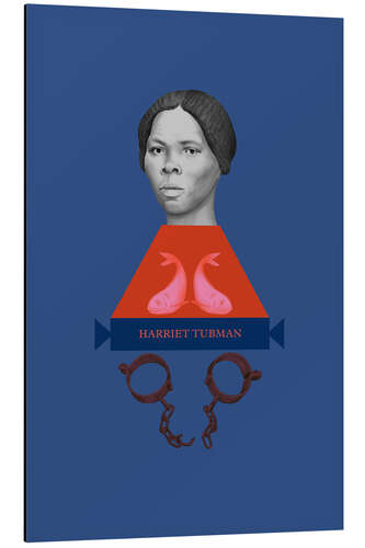 Tableau en aluminium Harriet Tubman