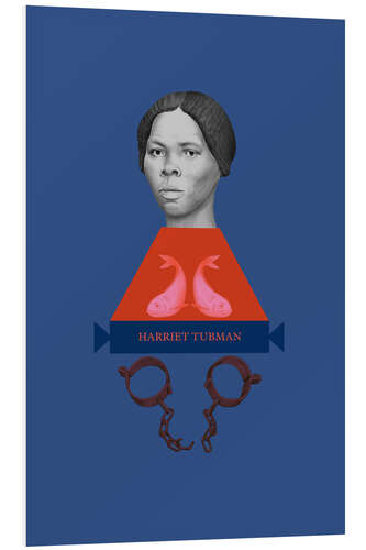 Hartschaumbild Harriet Tubman