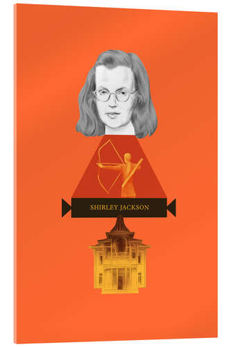 Tableau en verre acrylique Shirley Jackson