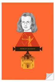 Sticker mural Shirley Jackson