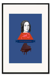 Gerahmter Kunstdruck Fanny Mendelssohn